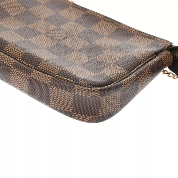 LOUIS VUITTON Damier Mini Pochette Accessoires Brown - Picture 6 of 12